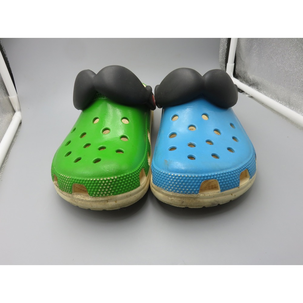 Crocs Classic Clog Mr. Pringles Green Blue Men 7 Women 9